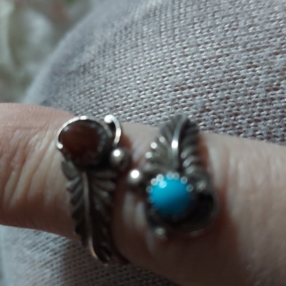 Navajo ring 925 sterling vintage